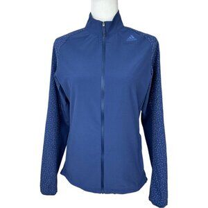 Adidas Women’s NWT Blue Energy Running Activewear Windbreaker Jacket S/C37